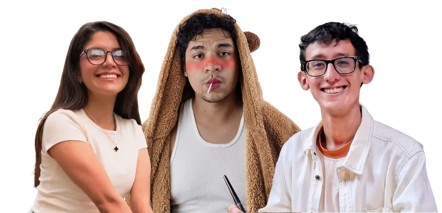 El jurado: María José Caraballo (@majitoccbb), Víctor Rodríguez (@chiiigui) y Luis Suárez (@luissuarez_art)